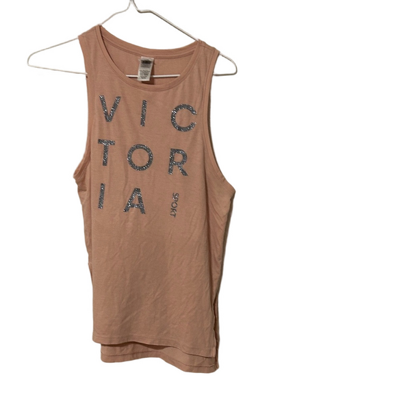 Victoria's Secret Tops - 🎬Victoria sport running and jogging activewear Pink Tank Top size XS GUC…